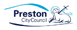 funded by Preston City Council (logo)
